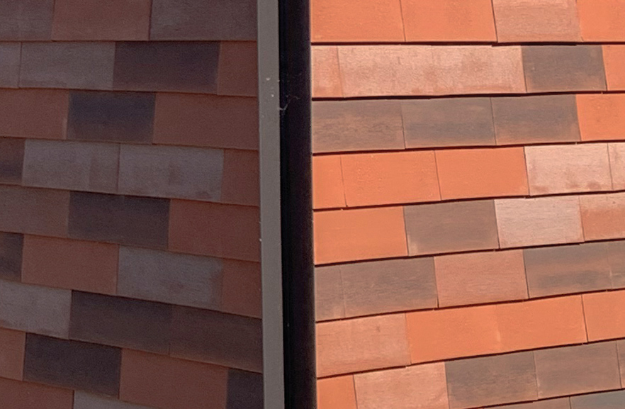 Outside corner obtuse
